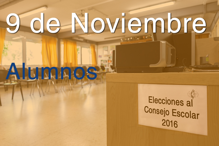 Elecciones Consejo Escolar Alumnado Colegio Aljarafe
